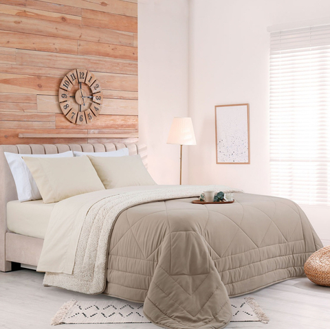 Edredón con corderito Dúo 1 1/2 Plazas - comprar online