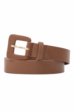 Imagem do Cinto FD-038A Liso Com Fivela Forrada Plus Size