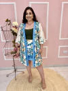 Conjunto Karina Kimono e Shorts Saia com Amarração Plus Size - comprar online