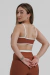 Top Fashion Marrom com Branco - comprar online