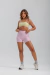 Top Fashion Amarelo Manteiga com Rosa Bebê na internet