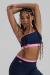 Top Obsessed Azul Marinho com Rosa - comprar online