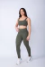 Conjunto Flex Verde Militar - (LEGGING)