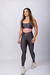 Imagem do Conjunto Gloss Cinza com Rosa Claro - Legging