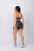 Conjunto Gloss Cinza com Rosa - Short na internet