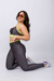 Conjunto Gloss Cinza com Neon - Legging - loja online