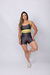 Conjunto Gloss Cinza com Neon - Short