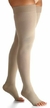 Meia Sigvaris Select Confort 7/8 20 - 30 mmHg Ponteira Aberta Tam G Cor: Natural Escuro