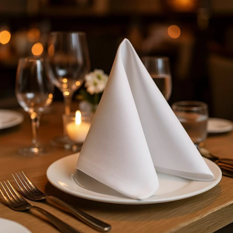 Guardanapo Branco Brim - comprar online