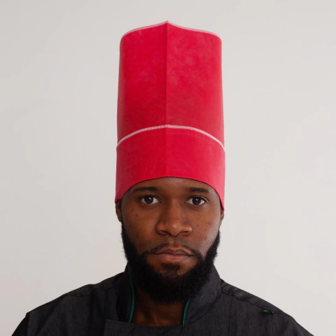 Chapéu de chef TNT Vermelho