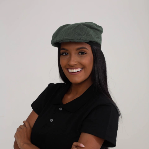 Boina de Lona Verde Militar