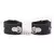 Efectivo: $8.900. ESPOSAS 4 CM BLACK CON CADENA - EROS-052 - comprar online