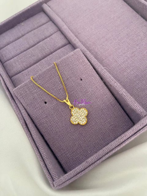 Colar Virgínia strass