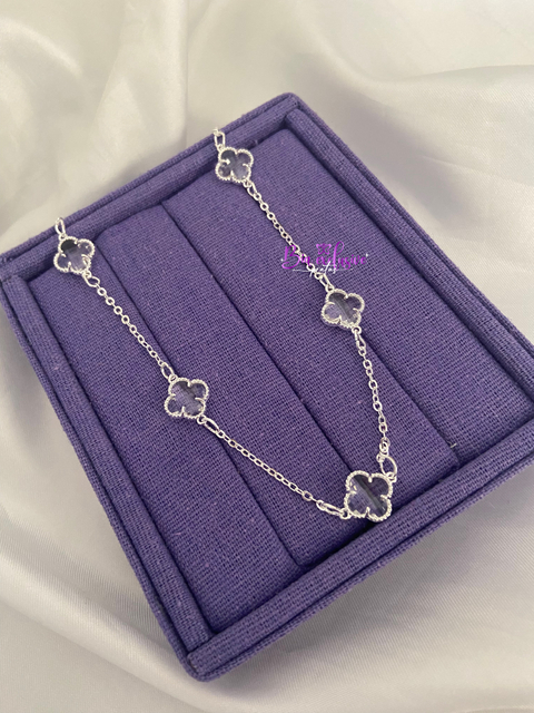 Colar Van Cleef cristal