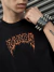 Oversized Blood Flame - black - RAROS COMPANY