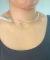 Colar chokers coração vazado prata 925 - comprar online