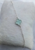 Pulseira de Prata Trevo Azul Celeste - comprar online