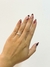 Anel Love com uma zirconia redonda Prata925 - comprar online