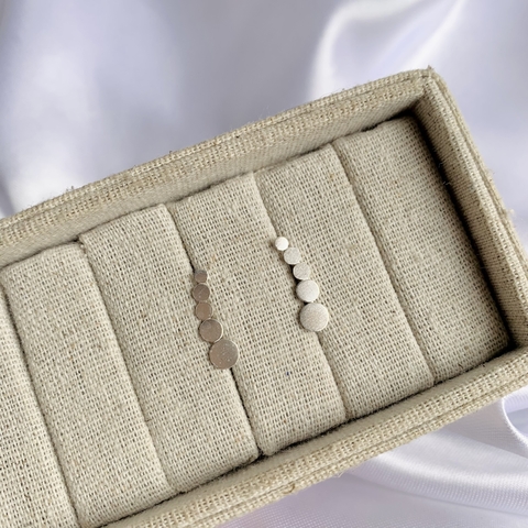 Brinco ear cuff círculo Prata925
