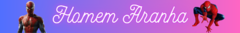 Banner da categoria Homem Aranha