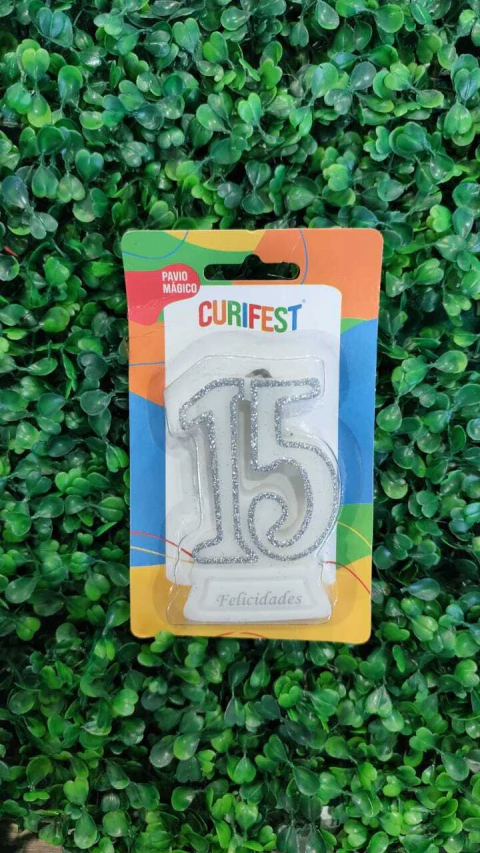 VELA CURIFEST 15 ANOS PRATA