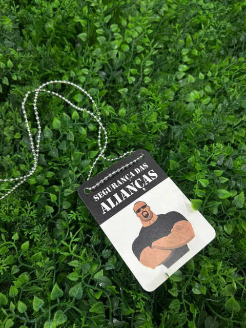 ACESSÓRIO CRACHÁ SEGURANÇA DAS ALIANÇAS - RASUL