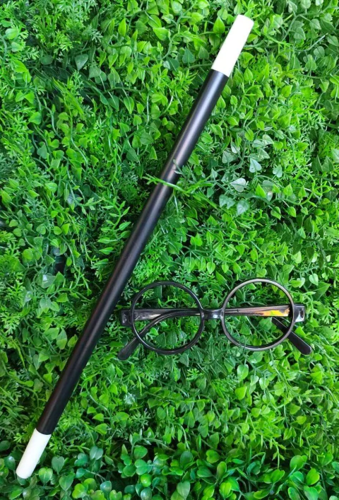 ACESSÓRIO ÓCULOS COM VARINHA BRUXO - 7 LOBOS