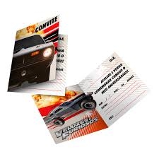 CONVITE FESTCOLOR C/8 VELOZES E FURIOSOS