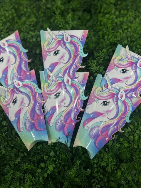 CAIXA BUQUET ISOFESTAS C/6 UNICÓRNIO