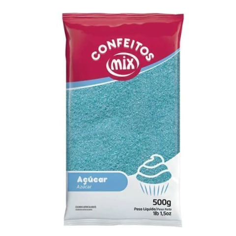 AÇÚCAR CRISTAL MIX 500G AZUL