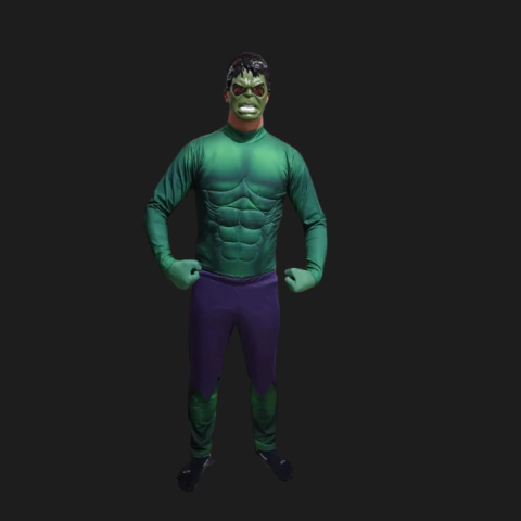 FANTASIA ADULTO HULK