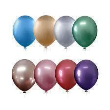 BALAO N9 HAPPY DAY C/25 ALUMINIO SORTIDO