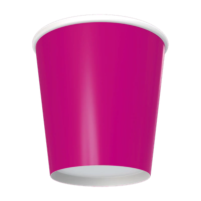 COPO DE PAPEL 200ML FESTCOLOR C/8 COLOR NEON ROSA