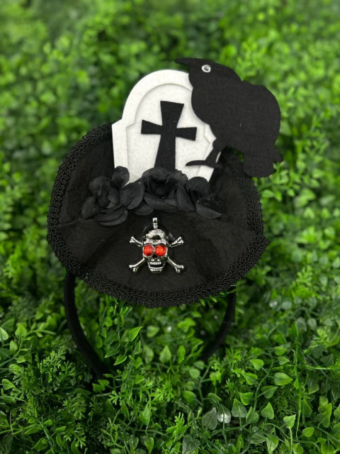 ACESSÓRIO TIARA CORVO - BAZAR