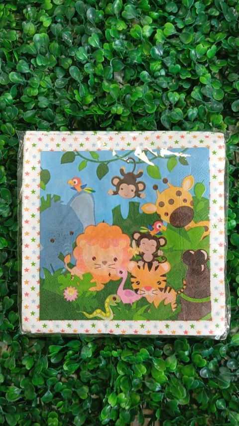 GUARDANAPO 33X33CM MAKE+ C/20 - SAFARI