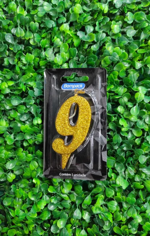 VELA BOMPACK ESPECIAL DOURADO N9
