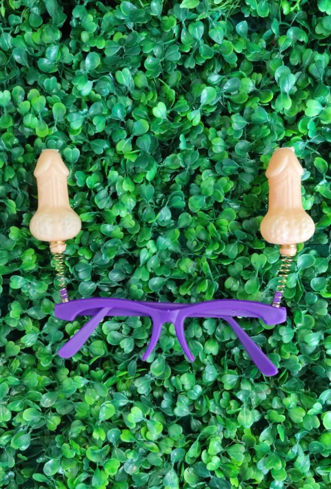 ACESSÓRIO ÓCULOS ERÓTICO COM MOLA - RASUL