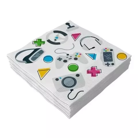 GUARDANAPO 33X33CM MAKE+ C/20 - GAME