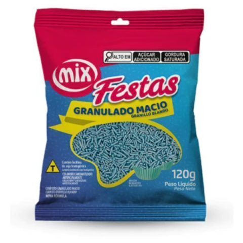 GRANULADO MIX 120G MACIO AZUL BEBÊ