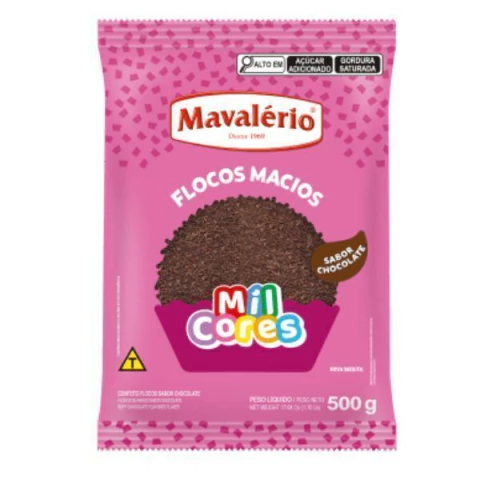 GRANULADO MAVALÉRIO 500G FLOCOS MACIOS