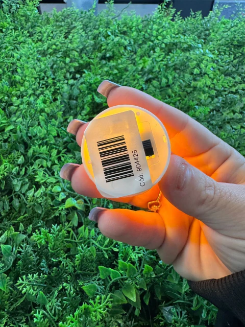 DECORAÇÃO VELA LED AMARELA 4X3,5CM - TEMMA