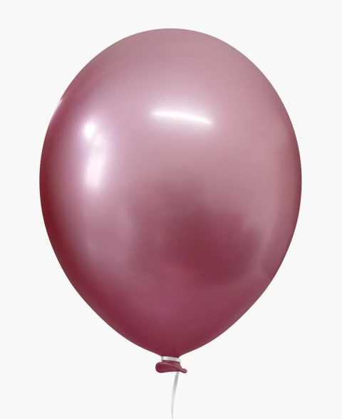 BALAO N9 HAPPY DAY C/25 ALUMINIO ROSE