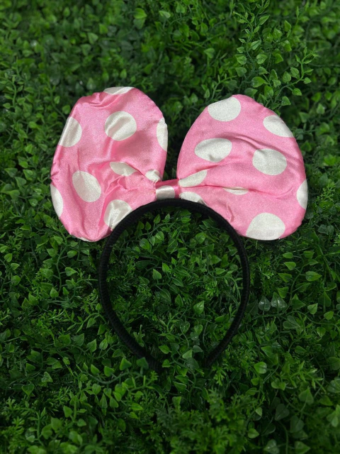 ACESSÓRIO TIARA MINNIE ROSA G - TEMMA