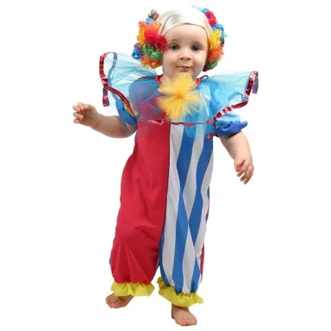 FANTASIA BEBE 10680 PALHAÇO G