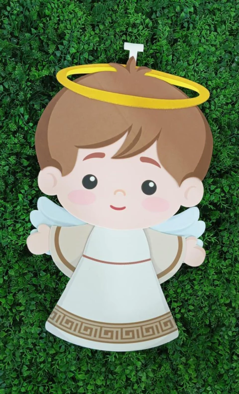 NATAL - PAINEL PIFFER 31X50CM ANJINHO MORENO