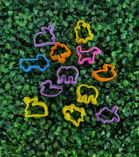 MINI BRINQUEDO KIDSFESTA C/12 MOLDE DE MASSINHA