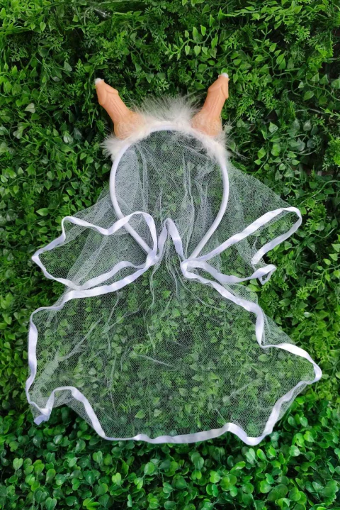 ACESSÓRIO VÉU DE NOIVA ERÓTICO - RASUL