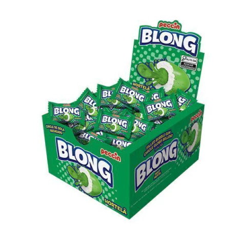 CHICLE PECCIN 200G BLONG HORTELÃ