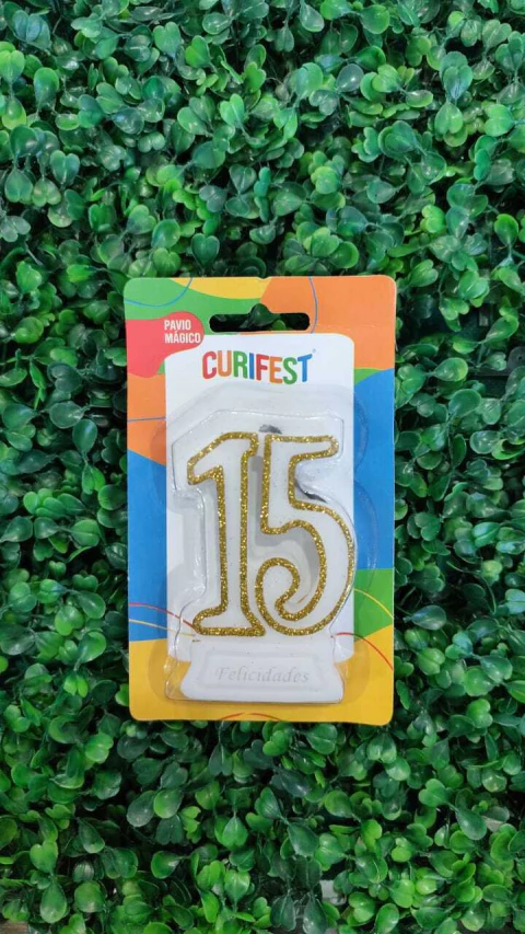 VELA CURIFEST 15 ANOS DOURADO