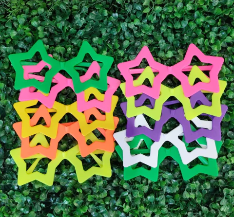 OCULOS RASUL C/10 ESTRELA COLORIDO